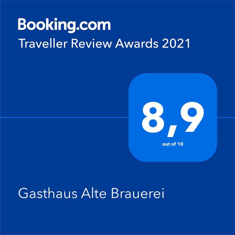Gasthaus Alte Brauerei Эттенхайм Экстерьер фото